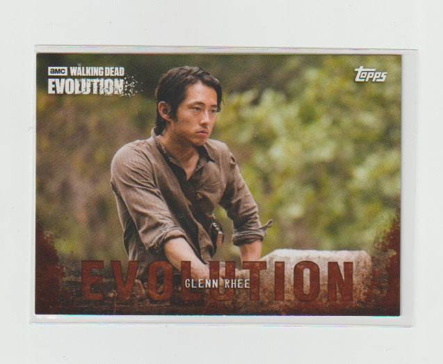 2017 Walking Dead Evolution Brown #32 Glenn Rhee