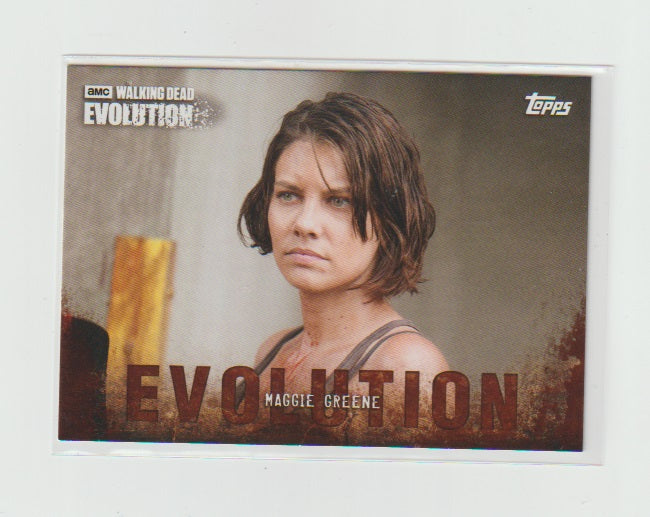 2017 Walking Dead Evolution Brown #35 Maggie Greene