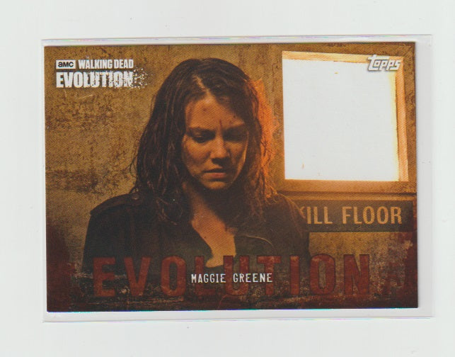 2017 Walking Dead Evolution Brown #38 Maggie Greene