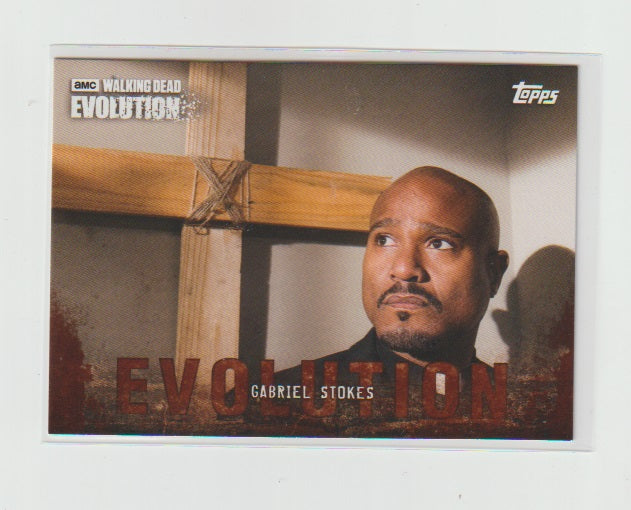 2017 Walking Dead Evolution Brown #59 Gabriel Stokes