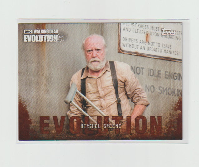 2017 Walking Dead Evolution Brown #73 Hershel Greene