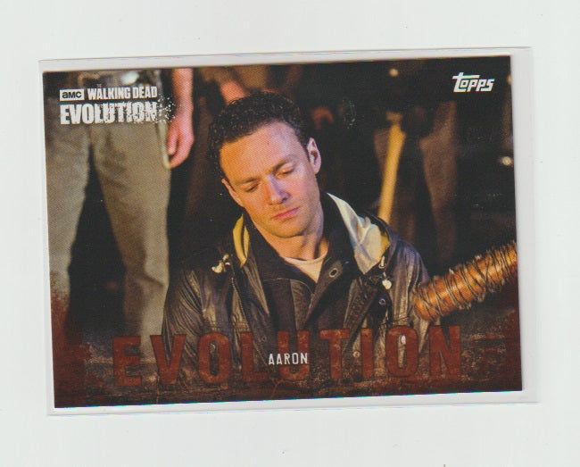 2017 Walking Dead Evolution Brown #81 Aaron