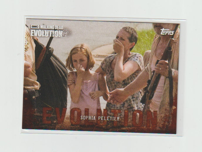 2017 Walking Dead Evolution Brown #95 Sophia Peletier