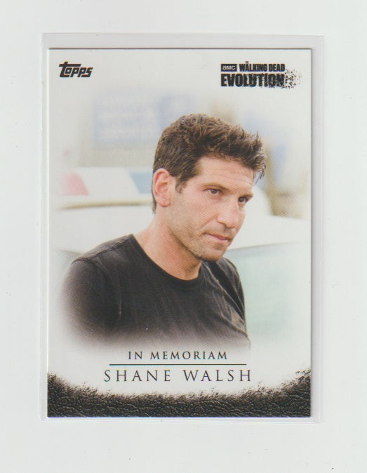 2017 Walking Dead Evolution In Memoriam #IM-1 Shane Walsh