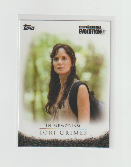 2017 Walking Dead Evolution In Memoriam #IM-2 Lori Grimes