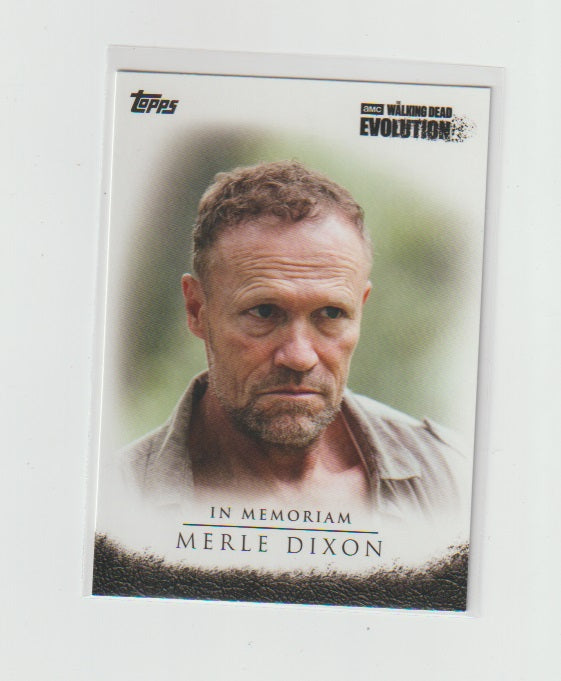 2017 Walking Dead Evolution In Memoriam #IM-6 Merle Dixon