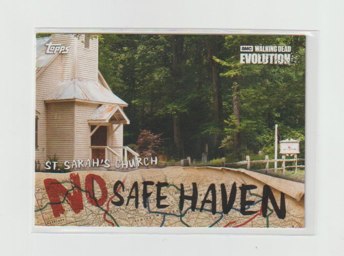 2017 Walking Dead Evolution No Safe Haven #NSF-6 St. Sarah's Church
