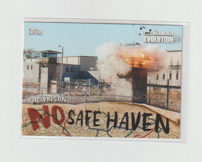 2017 Walking Dead Evolution No Safe Haven #NSF-7 The Prison
