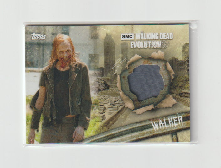 2017 Walking Dead Evolution Walker Costume Relics #R-W1 Walker