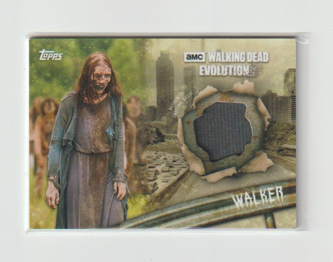 2017 Walking Dead Evolution Walker Costume Relics #R-W5 Walker