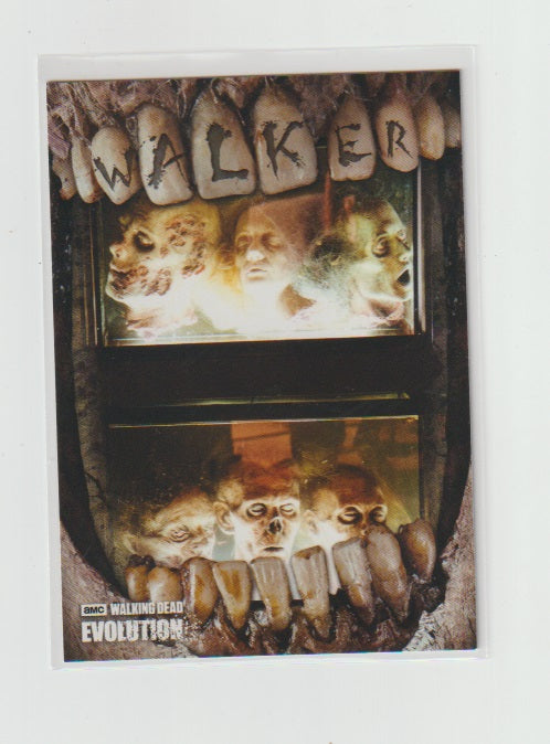 2017 Walking Dead Evolution Walker #WA-10 Aquarium Heads