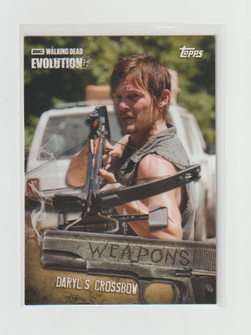 2017 Walking Dead Evolution Weapons #W-2 Daryls Crossbow