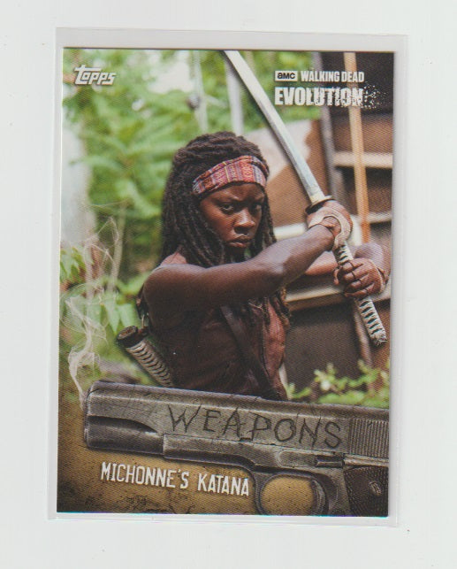 2017 Walking Dead Evolution Weapons #W-5 Michonnes Katana