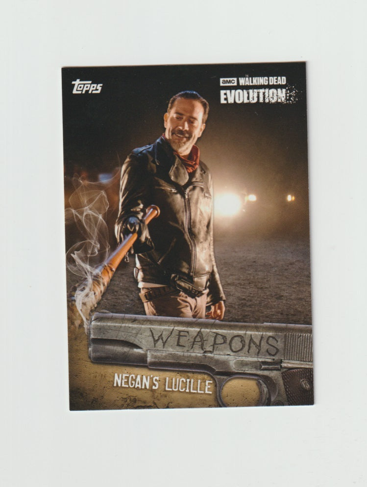 2017 Walking Dead Evolution Weapons #W-8 Negans Lucille