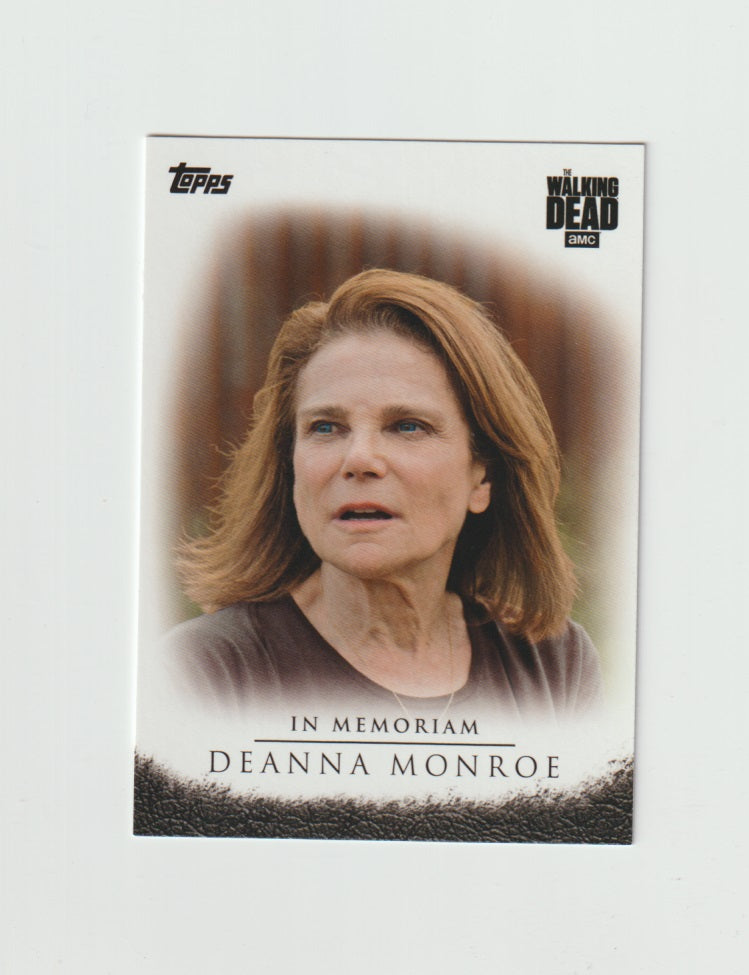 2017 Walking Dead Season 6 In Memoriam #M-3 Deanna Monroe