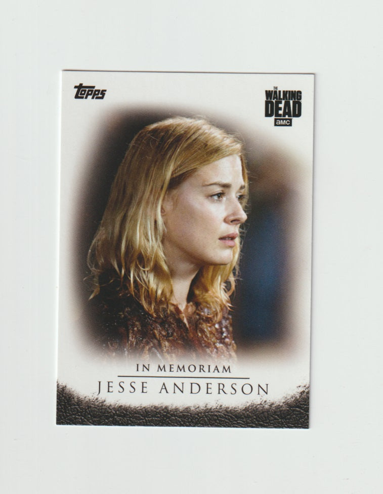 2017 Walking Dead Season 6 In Memoriam #M-5 Jessie Anderson