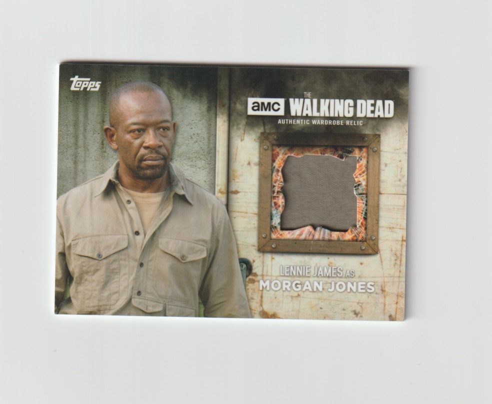 2017 Walking Dead Season 6 Relics Lennie James as Morgan Jones