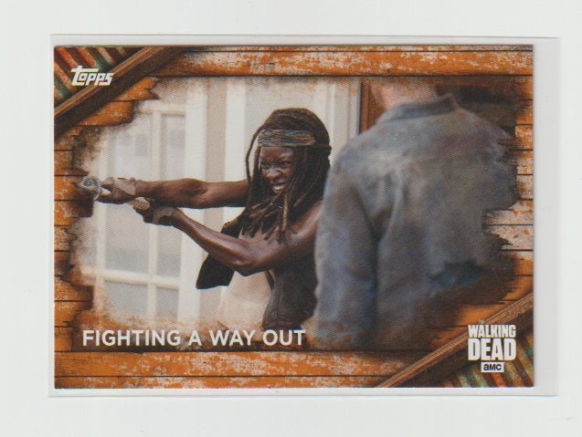 2017 Walking Dead Season 6 Rust #15 Fighting A Way Out