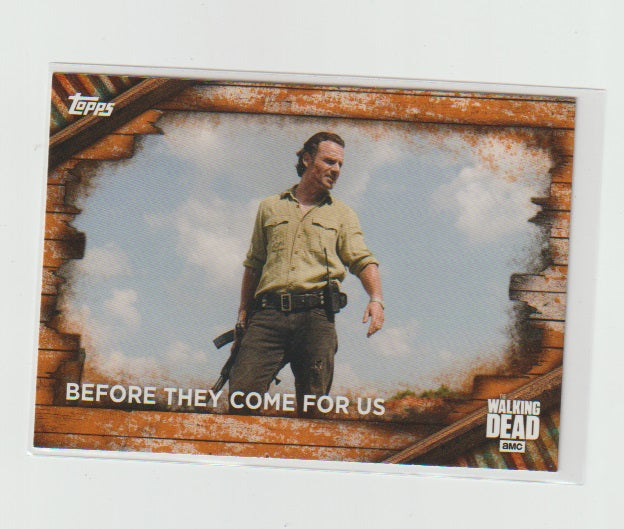 2017 Walking Dead Season 6 Rust #1 Before They Come For Us