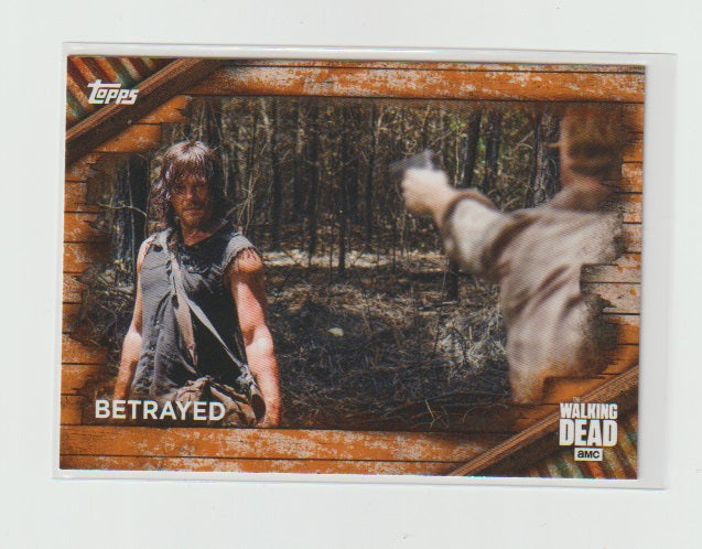 2017 Walking Dead Season 6 Rust #29 Betrayed