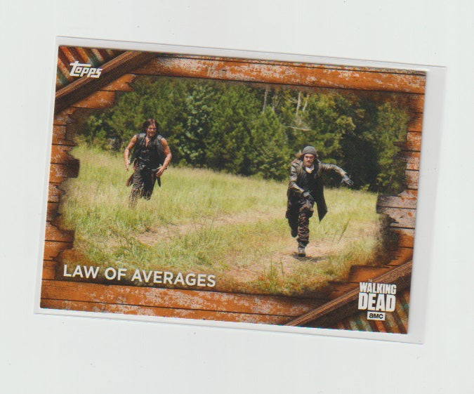 2017 Walking Dead Season 6 Rust #57 Law of Averages