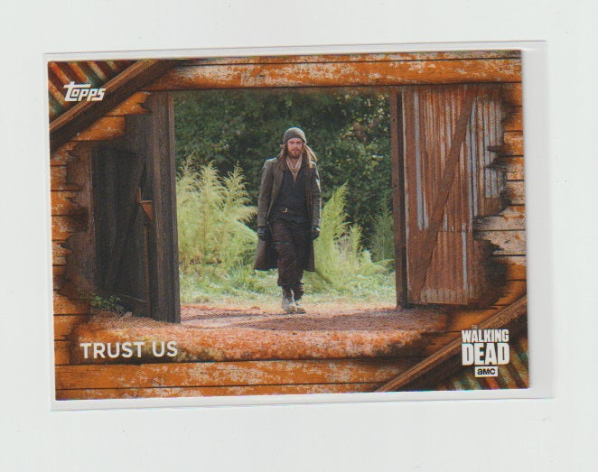 2017 Walking Dead Season 6 Rust #62 Trust Us