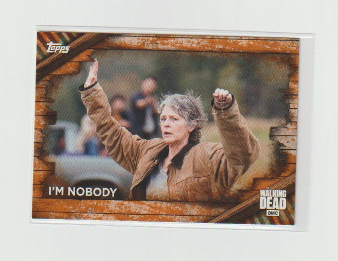 2017 Walking Dead Season 6 Rust #84 I'm Nobody