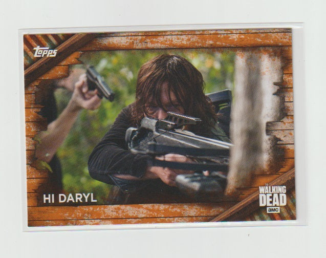 2017 Walking Dead Season 6 Rust #90 Hi Daryl