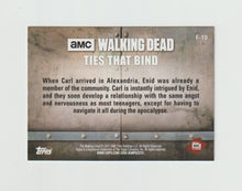 Load image into Gallery viewer, 2017 Walking Dead Season 6 Ties That Bind #F-10 Carl &amp; Enid
