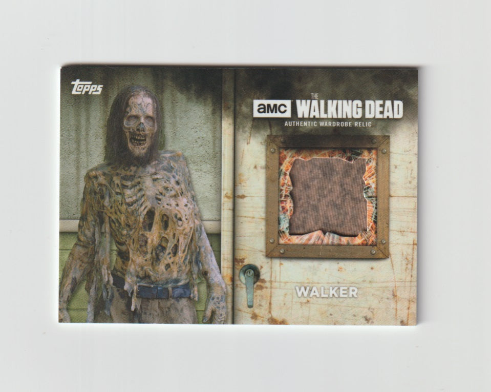 2017 Walking Dead Season 6 Walker Relics Long-haired Male