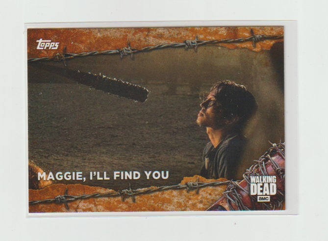 2017 Walking Dead Season 7 Rust #3 Maggie. I'll Find You
