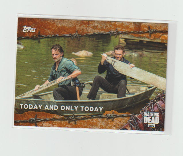 2017 Walking Dead Season 7 Rust #42 Today And Only Today