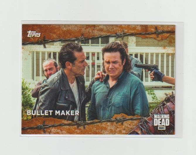 2017 Walking Dead Season 7 Rust #48 Bullet Maker