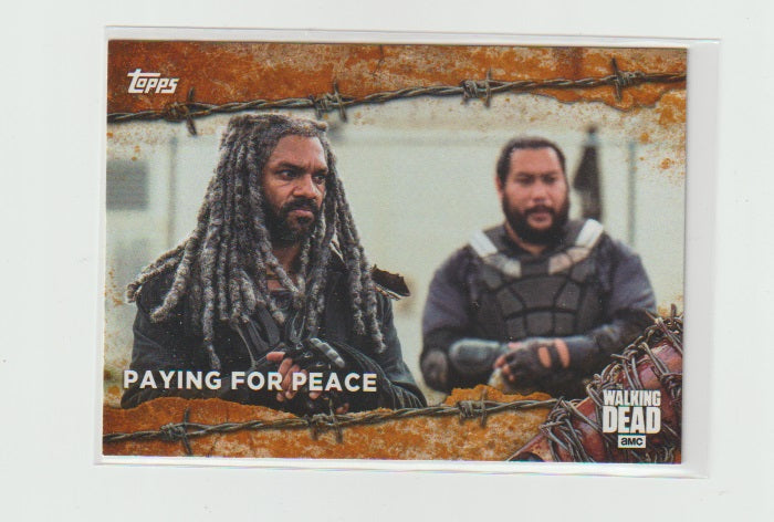 2017 Walking Dead Season 7 Rust #8 Paying For Peace