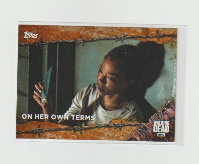 2017 Walking Dead Season 7 Rust #91 On Her Own Terms