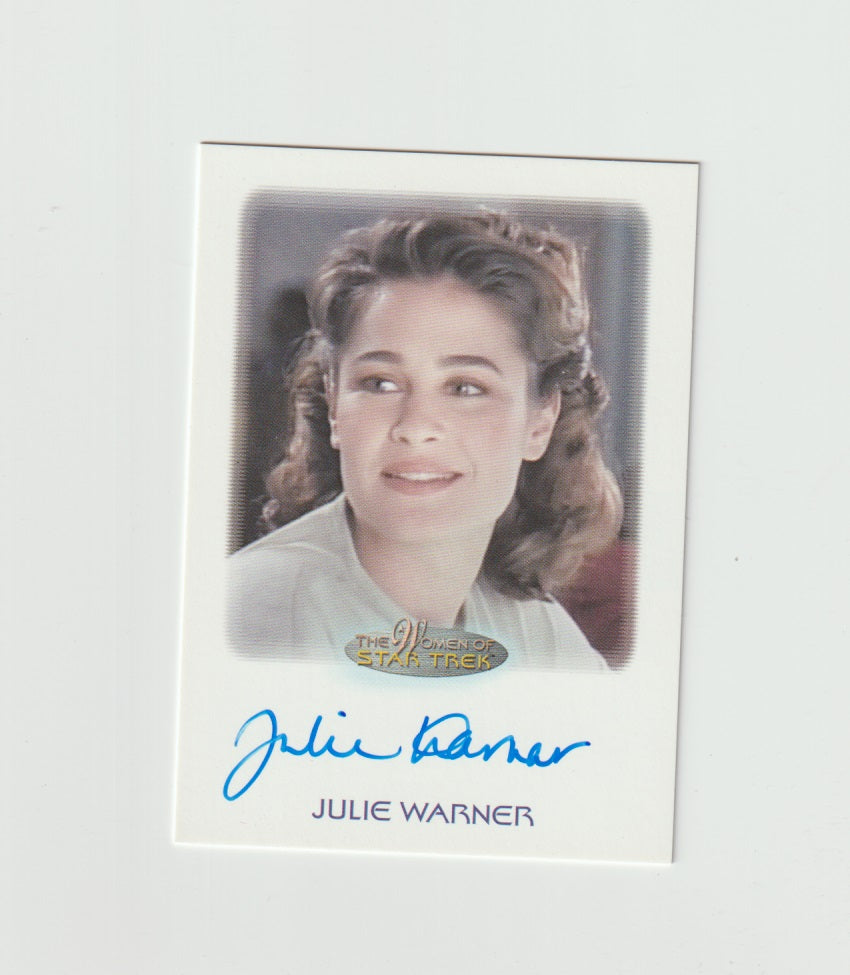 2017 Women of Star Trek 50th Anniversary Autographs Julie Warner as Christy Henshaw