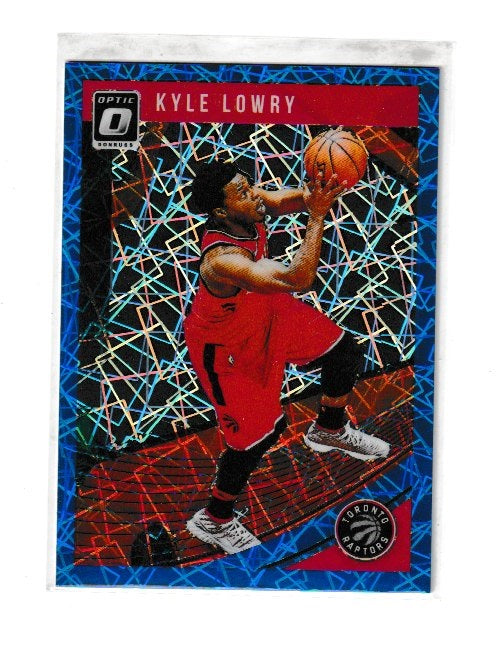 2018-19 Donruss Optic Blue Velocity #3 Kyle Lowry