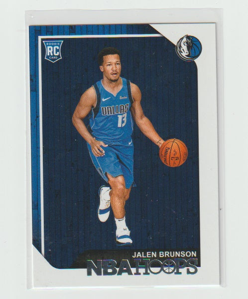 2018-19 Hoops Rookie RC Card #243 Jalen Brunson