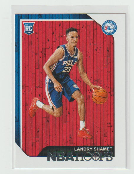 2018-19 Hoops Rookie RC Card #259 Landry Shamet