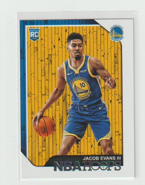 2018-19 Hoops Rookie RC Card #279 Jacob Evans III