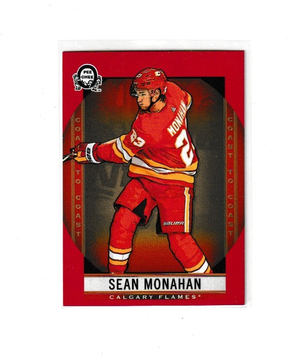 2018-19 O-Pee-Chee Coast to Coast Red #53 Sean Monahan