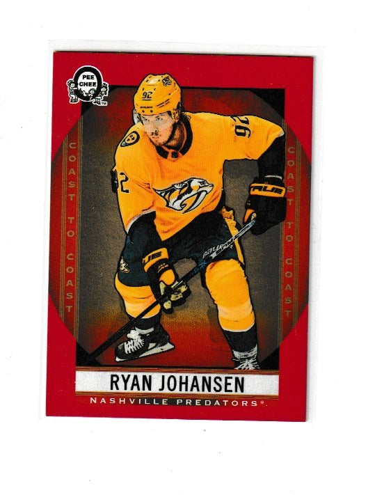 2018-19 O-Pee-Chee Coast to Coast Red #6 Ryan Johansen