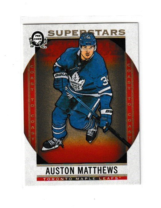 2018-19 O-Pee-Chee Coast to Coast #125 Auston Matthews