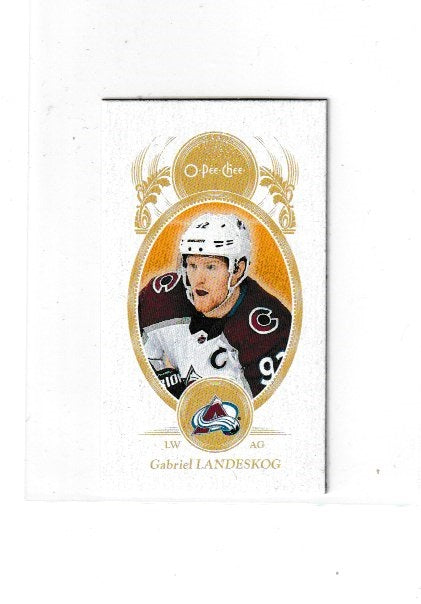 2018-19 O-Pee-Chee Minis #M-5 Gabriel Landeskog