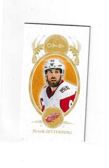 2018-19 O-Pee-Chee Minis #M-63 Henrik Zetterberg