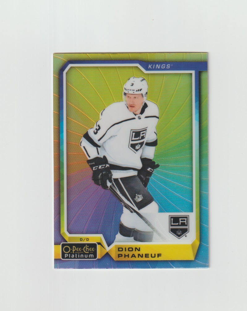 2018-19 O-Pee-Chee Platinum Rainbow Color Wheel #107 Dion Phaneuf