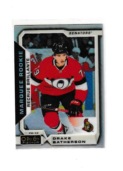 2018-19 O-Pee-Chee Platinum Rainbow #152 Drake Batherson