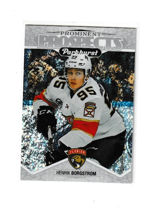 2018-19 Parkhurst Prominent Prospects #PP-10 Henrik Borgstrom