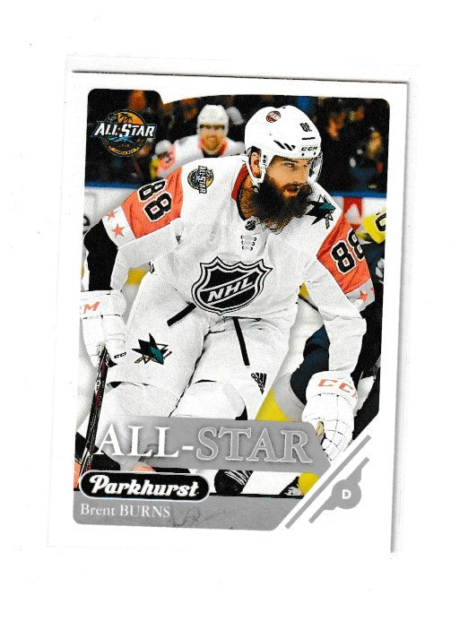 2018-19 Parkhurst Silver #324 Brent Burns