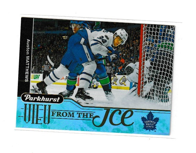 2018-19 Parkhurst View From The Ice #VI-18 Auston Matthews